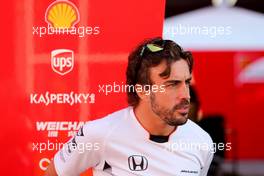 Fernando Alonso (ESP), McLaren Honda  22.07.2016. Formula 1 World Championship, Rd 11, Hungarian Grand Prix, Budapest, Hungary, Practice Day.