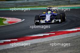 Marcus Ericsson (SWE) Sauber C35. 22.07.2016. Formula 1 World Championship, Rd 11, Hungarian Grand Prix, Budapest, Hungary, Practice Day.