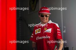 Kimi Raikkonen (FIN) Ferrari. 22.07.2016. Formula 1 World Championship, Rd 11, Hungarian Grand Prix, Budapest, Hungary, Practice Day.