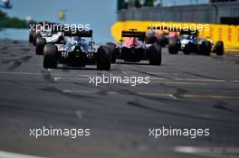 Sergio Perez (MEX) Sahara Force India F1 VJM09. 24.07.2016. Formula 1 World Championship, Rd 11, Hungarian Grand Prix, Budapest, Hungary, Race Day.