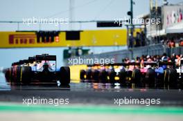 The grid before the start of the race. 24.07.2016. Formula 1 World Championship, Rd 11, Hungarian Grand Prix, Budapest, Hungary, Race Day.