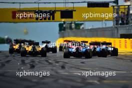 The start of the race. 24.07.2016. Formula 1 World Championship, Rd 11, Hungarian Grand Prix, Budapest, Hungary, Race Day.