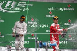 Sebastian Vettel (GER), Scuderia Ferrari  04.09.2016. Formula 1 World Championship, Rd 14, Italian Grand Prix, Monza, Italy, Race Day.