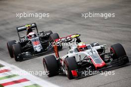 Esteban Gutierrez (MEX) Haas F1 Team VF-16. 04.09.2016. Formula 1 World Championship, Rd 14, Italian Grand Prix, Monza, Italy, Race Day.