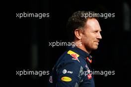 Christian Horner (GBR) Red Bull Racing Team Principal. 03.09.2016. Formula 1 World Championship, Rd 14, Italian Grand Prix, Monza, Italy, Qualifying Day.