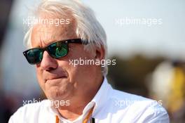 Charlie Whiting (GBR) FIA Delegate. 03.09.2016. Formula 1 World Championship, Rd 14, Italian Grand Prix, Monza, Italy, Qualifying Day.