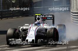 Valtteri Bottas (FIN) Williams FW38. 28.05.2016. Formula 1 World Championship, Rd 6, Monaco Grand Prix, Monte Carlo, Monaco, Qualifying Day.