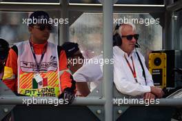 Charlie Whiting (GBR) FIA Delegate. 30.10.2016. Formula 1 World Championship, Rd 19, Mexican Grand Prix, Mexico City, Mexico, Race Day.