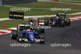 Felipe Nasr (BRA) Sauber C35. 02.10.2016. Formula 1 World Championship, Rd 16, Malaysian Grand Prix, Sepang, Malaysia, Sunday.