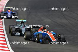Pascal Wehrlein (GER) Manor Racing MRT05. 02.10.2016. Formula 1 World Championship, Rd 16, Malaysian Grand Prix, Sepang, Malaysia, Sunday.
