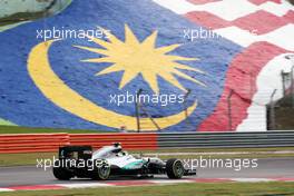 Nico Rosberg (GER) Mercedes AMG F1 W07 Hybrid. 01.10.2016. Formula 1 World Championship, Rd 16, Malaysian Grand Prix, Sepang, Malaysia, Saturday.