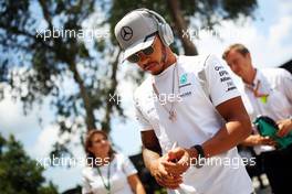 Lewis Hamilton (GBR) Mercedes AMG F1. 02.10.2016. Formula 1 World Championship, Rd 16, Malaysian Grand Prix, Sepang, Malaysia, Sunday.