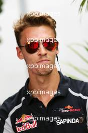 Daniil Kvyat (RUS) Scuderia Toro Rosso. 29.09.2016. Formula 1 World Championship, Rd 16, Malaysian Grand Prix, Sepang, Malaysia, Thursday.