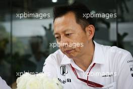 Yusuke Hasegawa (JPN) Head of Honda F1 Programme. 29.09.2016. Formula 1 World Championship, Rd 16, Malaysian Grand Prix, Sepang, Malaysia, Thursday.
