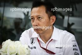 Yusuke Hasegawa (JPN) Head of Honda F1 Programme. 29.09.2016. Formula 1 World Championship, Rd 16, Malaysian Grand Prix, Sepang, Malaysia, Thursday.