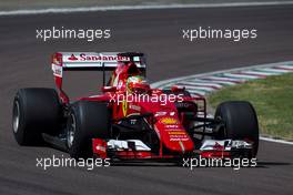 Esteban Gutierrez (MEX) tests the 2017 spec Pirelli. 02-03.07.2016 Formula One Pirelli Tyre Testing,, Fiorano, Italy