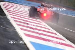 Sebastian Vettel (GER), Scuderia Ferrari  26.01.2016. Formula One Pirelli Wet Weather Testing, Paul Ricard, France. Tuesday.