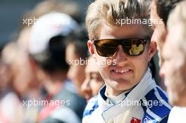 Marcus Ericsson (SWE) Sauber F1 Team on the grid. 01.05.2016. Formula 1 World Championship, Rd 4, Russian Grand Prix, Sochi Autodrom, Sochi, Russia, Race Day.