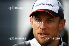 Jenson Button (GBR) McLaren. 28.04.2016. Formula 1 World Championship, Rd 4, Russian Grand Prix, Sochi Autodrom, Sochi, Russia, Preparation Day.