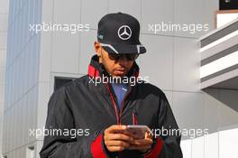 Lewis Hamilton (GBR) Mercedes AMG F1. 28.04.2016. Formula 1 World Championship, Rd 4, Russian Grand Prix, Sochi Autodrom, Sochi, Russia, Preparation Day.