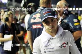 Felipe Massa (BRA) Williams on the grid. 18.09.2016. Formula 1 World Championship, Rd 15, Singapore Grand Prix, Marina Bay Street Circuit, Singapore, Race Day.