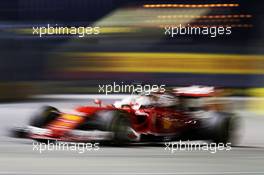 Sebastian Vettel (GER) Ferrari SF16-H. 18.09.2016. Formula 1 World Championship, Rd 15, Singapore Grand Prix, Marina Bay Street Circuit, Singapore, Race Day.