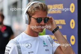 Nico Rosberg (GER) Mercedes AMG F1. 18.09.2016. Formula 1 World Championship, Rd 15, Singapore Grand Prix, Marina Bay Street Circuit, Singapore, Race Day.
