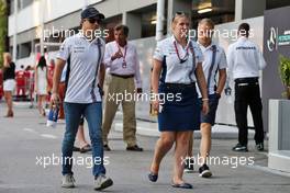 Felipe Massa (BRA) Williams. 18.09.2016. Formula 1 World Championship, Rd 15, Singapore Grand Prix, Marina Bay Street Circuit, Singapore, Race Day.