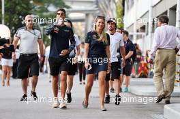 Daniel Ricciardo (AUS) Red Bull Racing. 18.09.2016. Formula 1 World Championship, Rd 15, Singapore Grand Prix, Marina Bay Street Circuit, Singapore, Race Day.