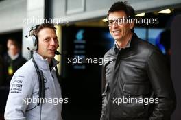 Toto Wolff (GER) Mercedes AMG F1 Shareholder and Executive Director. 13.07.2016. Formula One In-Season Testing, Day Two, Silverstone, England. Wednesday.