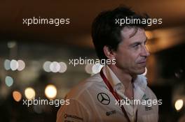 Toto Wolff (GER) Mercedes AMG F1 Shareholder and Executive Director. 25.11.2016. Formula 1 World Championship, Rd 21, Abu Dhabi Grand Prix, Yas Marina Circuit, Abu Dhabi, Practice Day.