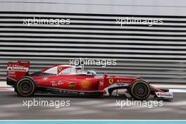 Sebastian Vettel (GER) Scuderia Ferrari  24.11.2016. Formula 1 World Championship, Rd 21, Abu Dhabi Grand Prix, Yas Marina Circuit, Abu Dhabi, Preparation Day.