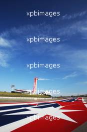 Stars and stripes circuit run off. 20.10.2016. Formula 1 World Championship, Rd 18, United States Grand Prix, Austin, Texas, USA, Preparation Day.