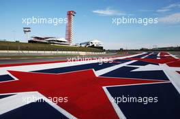 Stars and stripes circuit run off. 20.10.2016. Formula 1 World Championship, Rd 18, United States Grand Prix, Austin, Texas, USA, Preparation Day.