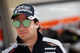 Sergio Perez (MEX) Sahara Force India F1. 20.10.2016. Formula 1 World Championship, Rd 18, United States Grand Prix, Austin, Texas, USA, Preparation Day.