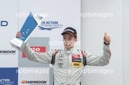 podium, rostrum, George Russell (GBR) HitechGP Dallara F312 – Mercedes-Benz,  02.04.2016. FIA F3 European Championship 2016, Round 1, Race 1, Paul Ricard, France