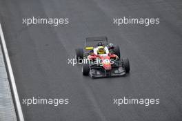 Maximilian Günther (GER) Prema Powerteam Dallara F312 – Mercedes-Benz,  23.04.2016. FIA F3 European Championship 2016, Round 2, Race 2, Hungaroring, Hungary