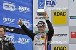 podium, Joel Eriksson (SWE) Motopark Dallara F312 – Volkswagen,  24.04.2016. FIA F3 European Championship 2016, Round 2, Race 3, Hungaroring, Hungary