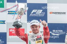 podium, Nick Cassidy (NZL) Prema Powerteam Dallara F312 - Mercedes-Benz,  16.07.2016. FIA F3 European Championship 2016, Round 6, Race 1, Zandvoort, Germany