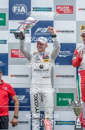 podium, Maximilian Günther (GER) Prema Powerteam Dallara F312 - Mercedes-Benz,  16.07.2016. FIA F3 European Championship 2016, Round 6, Race 2, Zandvoort, Germany