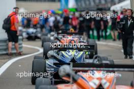 Pitlane, Alessio Lorandi (ITA) Carlin Dallara F312 - Volkswagen,  16.07.2016. FIA F3 European Championship 2016, Round 6, Race 2, Zandvoort, Germany