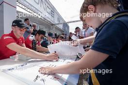 Autograph session, Maximilian Günther (GER) Prema Powerteam Dallara F312 - Mercedes-Benz,  17.07.2016. FIA F3 European Championship 2016, Round 6, Race 3, Zandvoort, Germany