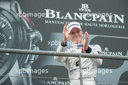 Podium, Maximilian Günther (GER) Prema Powerteam Dallara F312 - Mercedes-Benz,  29.07.2016. FIA F3 European Championship 2016, Round 7, Race 1, Spa, Belgium