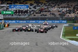 Start action.  15.10.2016. FIA F3 European Championship 2016, Round 10, Race 2, Hockenheimring, Germany