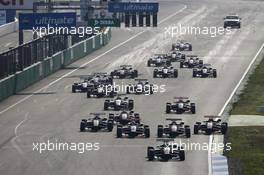 Start action.  16.10.2016. FIA F3 European Championship 2016, Round 10, Race 1, Hockenheimring, Germany