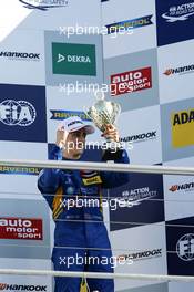 Podium: third place Jake Hughes (GBR) Carlin Dallara F312 - Volkswagen.  16.10.2016. FIA F3 European Championship 2016, Round 10, Race 1, Hockenheimring, Germany