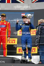 Race 2, 3rd position Alex Lynn (GBR) Dams 03.07.2016. GP2 Series, Rd 4, Spielberg, Austria, Sunday.