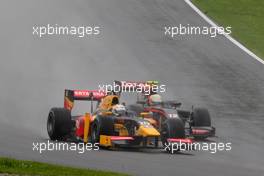Race 2,  Antonio Giovinazzi (ITA) PREMA Racing and Arthur Pic (FRA) Rapax 03.07.2016. GP2 Series, Rd 4, Spielberg, Austria, Sunday.