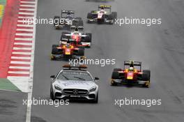 Race 2, Start of the race withn Safety car 03.07.2016. GP2 Series, Rd 4, Spielberg, Austria, Sunday.