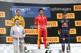 Race 1, 1st position  Norman Nato (FRA) Racing Engineering, 2nd position Nicolas Latifi (CAN) Dams and 3rd position Pierre Gasly (FRA) PREMA Racing 14.05.2016. GP2 Series, Rd 1, Barcelona, Spain, Saturday.